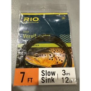 RIO Products Trout Versileader Sinking Tapered Leader 7ft Medium Sink 4ips 12LB